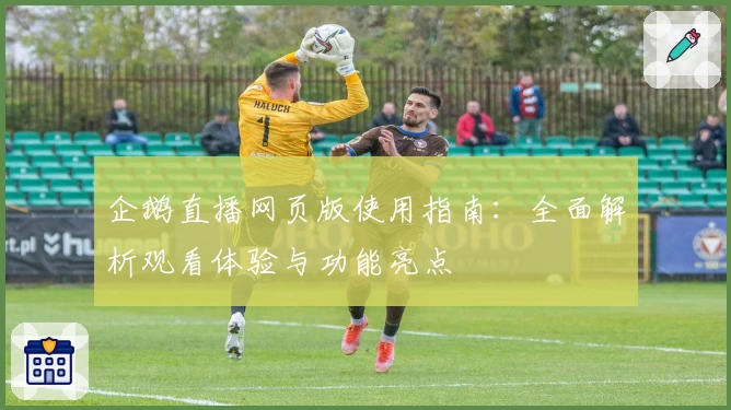 企鹅直播网页版使用指南：全面解析观看体验与功能亮点